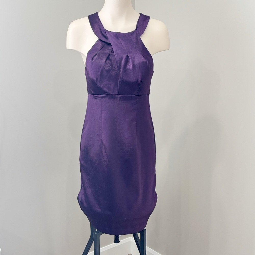 Dressbarn plum Purple Sleeveless Dress​